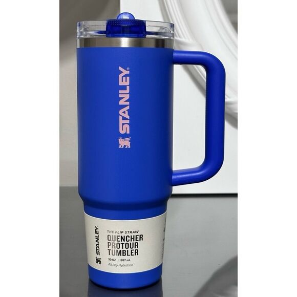 STANLEY QUENCHER PROTOUR FLIP STRAW TUMBLER, 30OZ- ROYAL BLUE - Picture 2 of 5